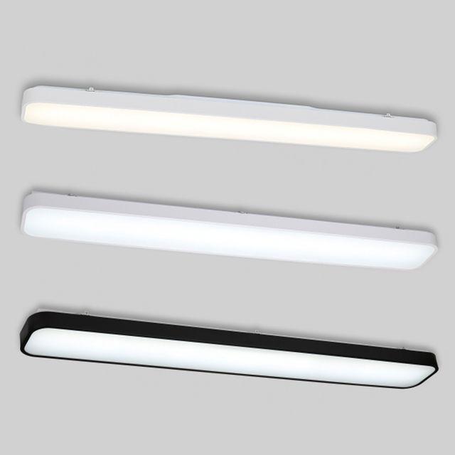 국산 주방등 LED 50W 주광 주백 KC 마빈 화이트 블랙