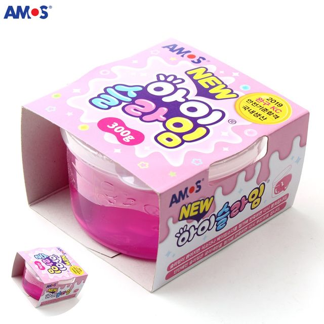 슬라임베이스 어린이슬라임 아이 슬라임 300g 핑크