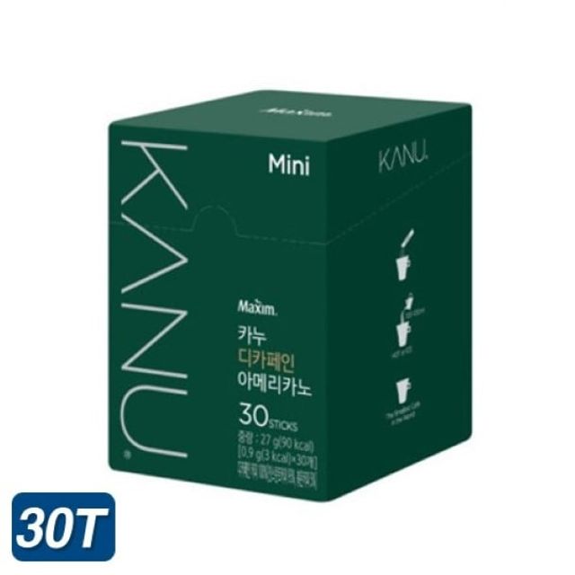 동서식품 카누 미니 디카페인 아메리카노 30T