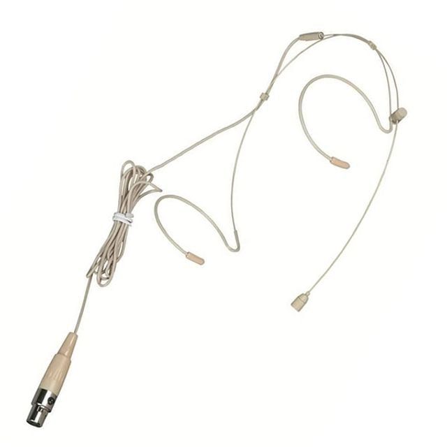 3XLR 헤드마이크 초슬림 스킨 양쪽 강의용마이크