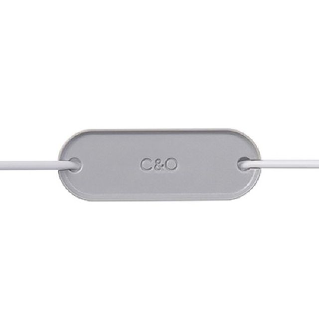 케이블 클립 슬림 75120 CG 45x16x16mm