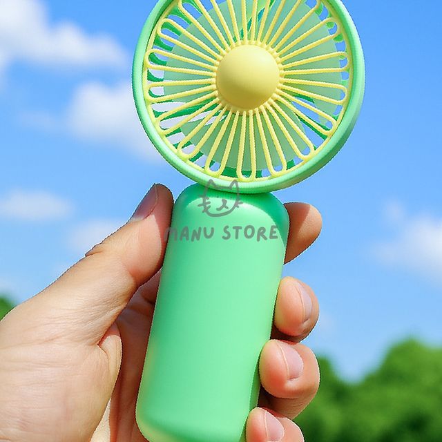 사무실용선풍기 탁상용써큘레이터 휴대용 선풍기 그린