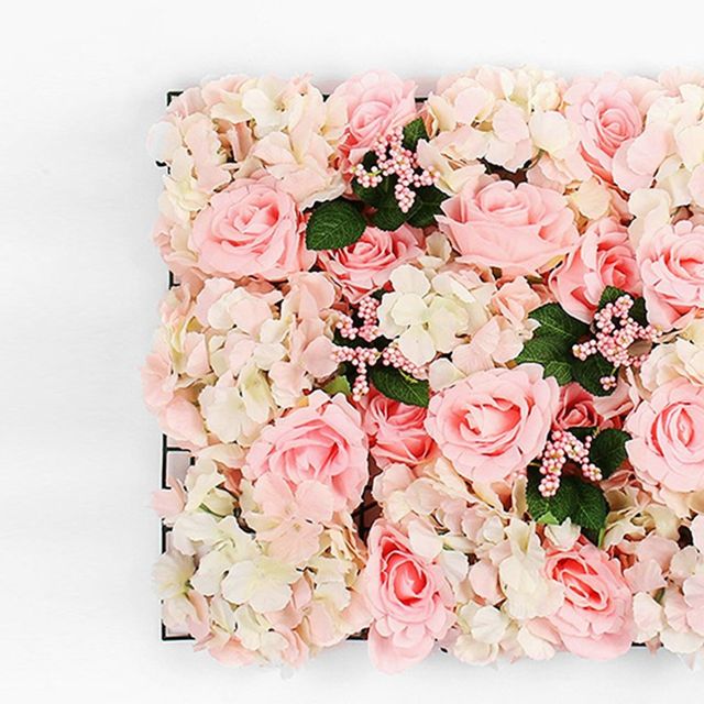 플라워월 60x40cm 카페 인테리어 벽 매장