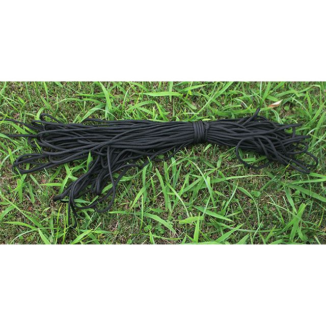 블랙 타프 트래블 캠핑로프 4mm 텐트로프 31M