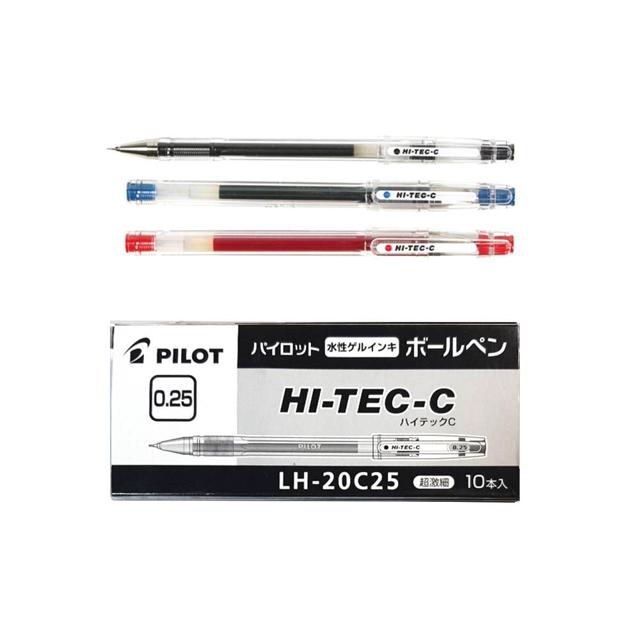 파이롯트 하이텍C LH-20C25 0.25mm /10개입 1세트