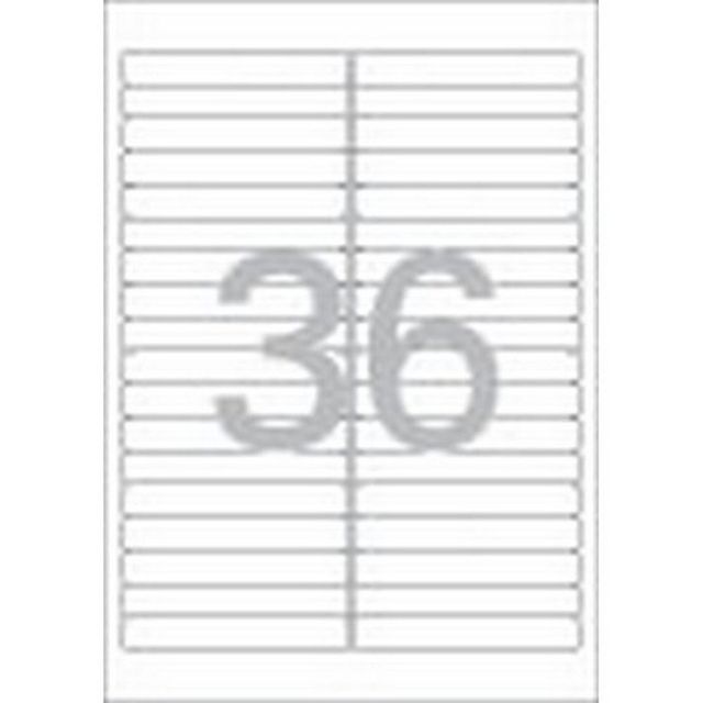 화일인덱스용 라벨(LQ-3621 20매 36칸 폼텍)