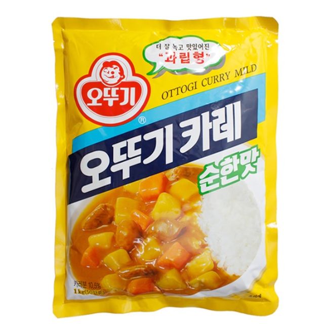 오뚜기 과립형 순한맛 카레 어린이 안매운 카레 1kg