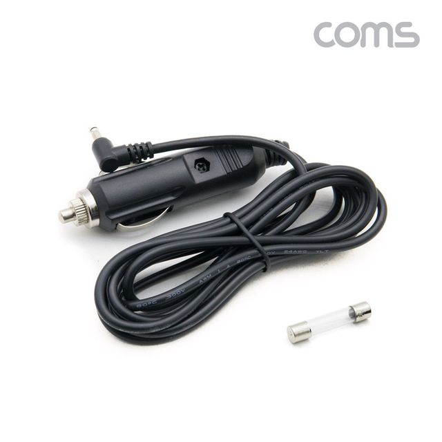 Coms 차량용 DC 12V 시가 전원 케이블(2A) 2M 시가잭