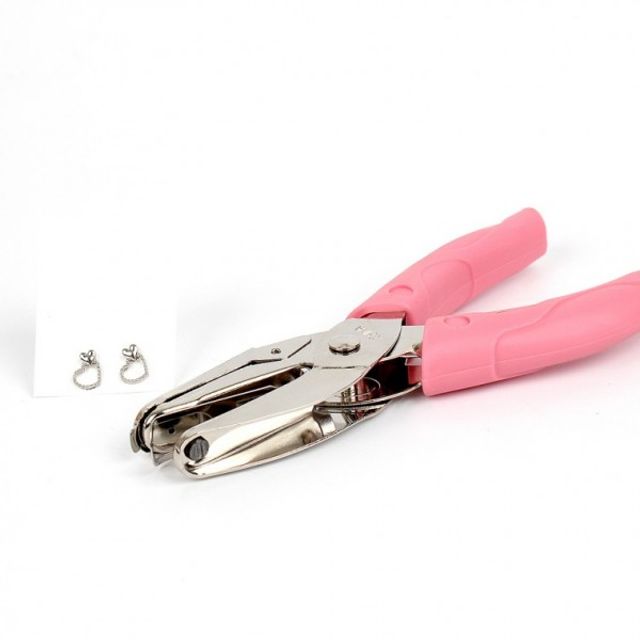 귀걸이택 펀치 악세사리택 1.5mm