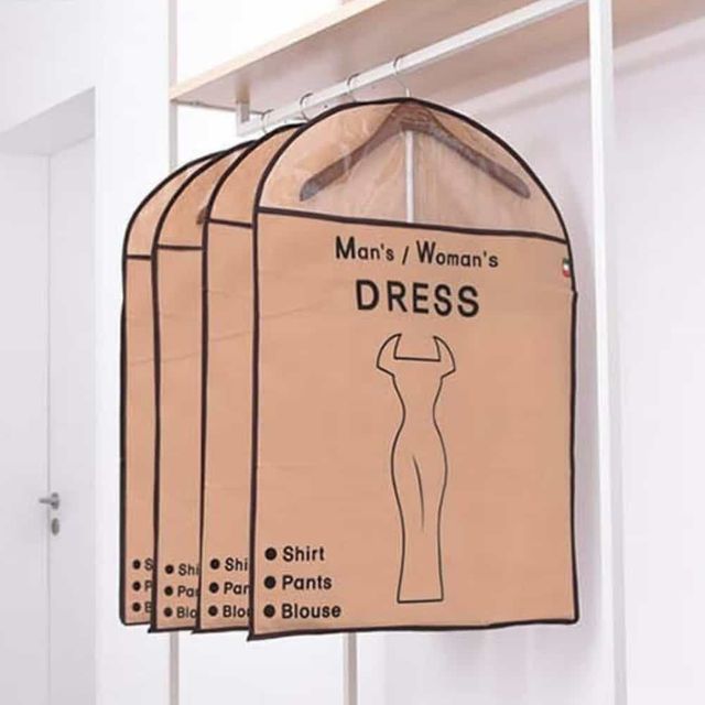 투명 부직포 드레스 옷커버 양복케이스 정장케이스
