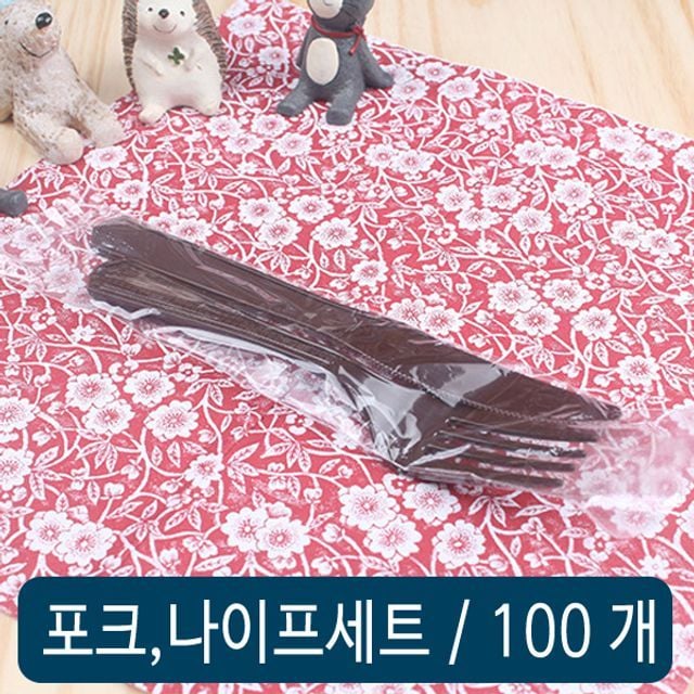 포크 수저 일회용수저 플라스틱수저 라포크