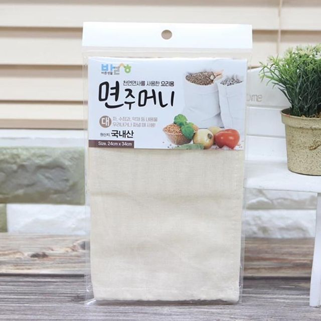 바른면 주머니 대 차거름망 보리차주머니