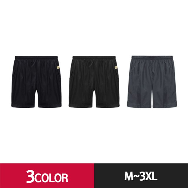 헬스 듀스포 양주머니 운동복반바지(3color)