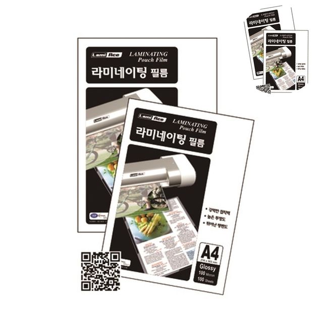 사진코팅 스티커코팅지 라미네이팅필름 A3 100매