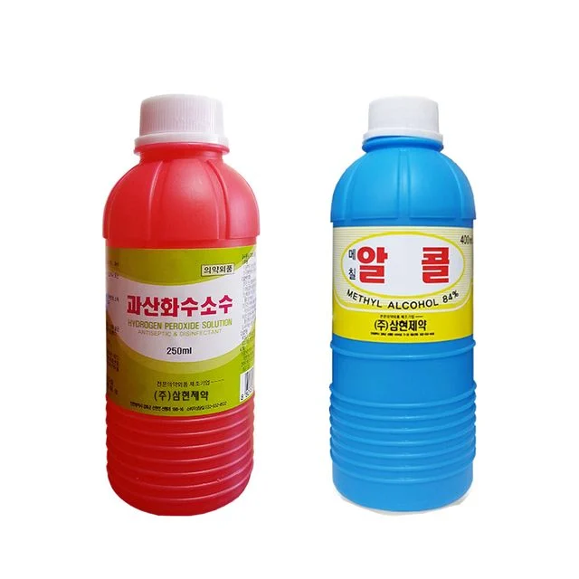과산화수소수250mlx3개/메칠알콜 84%x3개 소독 택 1 D