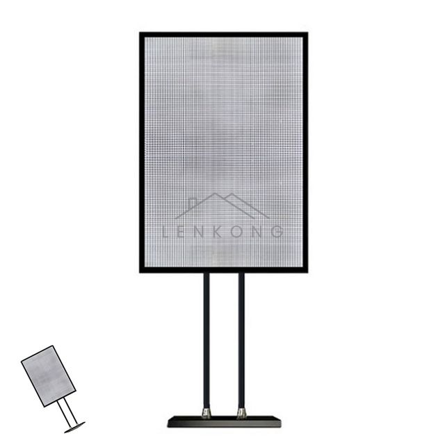 led배너 조명간판 A2 실외용 배터리 라이트패널