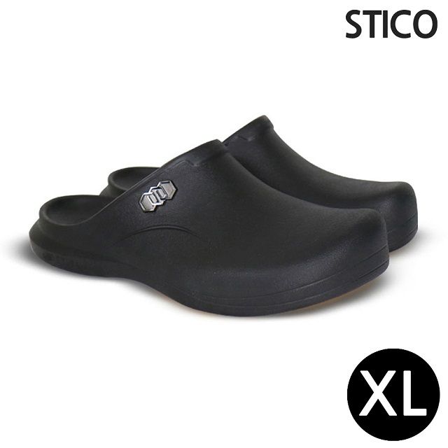 스티코 조리화 슬리퍼 NEC-03S 블랙 XL