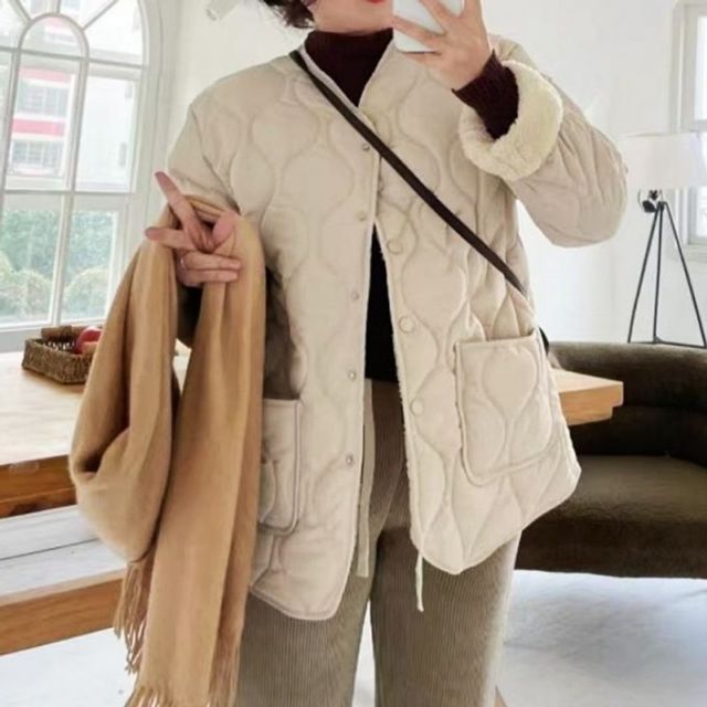 블루종 뽀글이퀼팅 패딩퀼트 양털점퍼 클래식 겨울점퍼 캐주얼점퍼