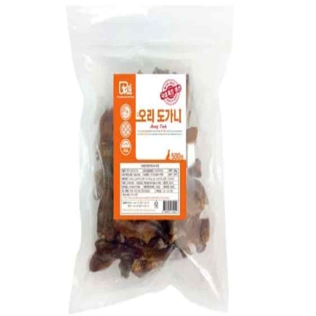 오리도가니 500g 수제간식 훈련용간식 칭찬간식 애완견간식