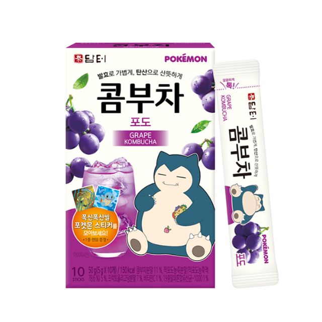 콤부차 포도 10T 담터