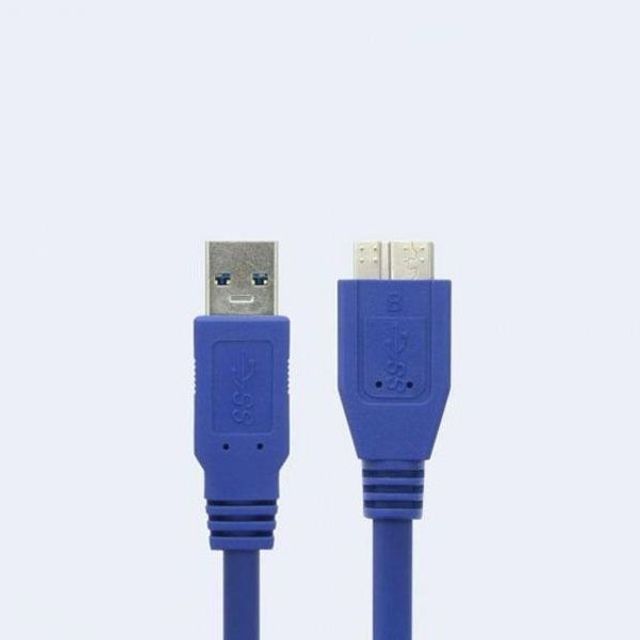 USB 3.0 케이블 마이크로B 변환 데이터 케이블 1M