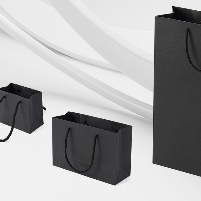 가로형 쇼핑백 종이 재활용가방 10p 21x14cm