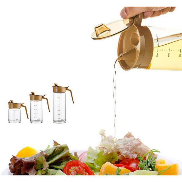 마시 기름병 오일병 양념병 원터치 소스병 300ml - 주방용 조미료 보관 용기