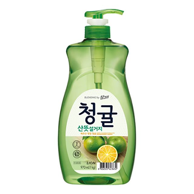 참그린 주방세제 청귤1kg 용기형