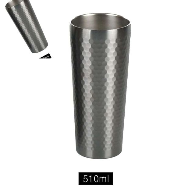 이중 스테인레스컵, 보냉 보온 스텐컵 510ml