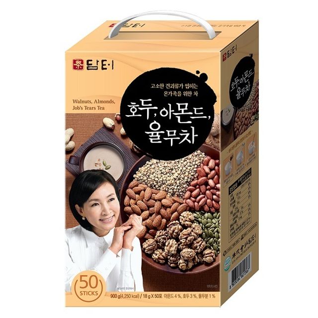 담터 신 호두 아몬드 율무차 50T - 고소한 영양차