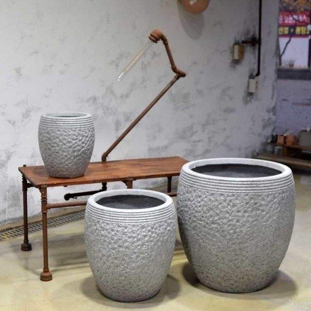미분형 화분 28x30cm 가벼운화분 원형화분 대형화분