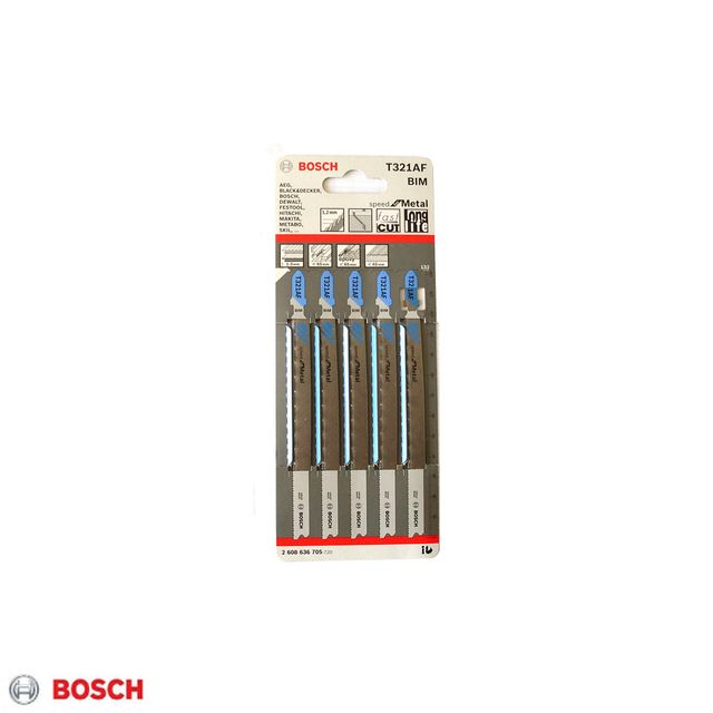 BOSCH 철재용직소날T321AF 5PCS 공구 수공구 수작업공