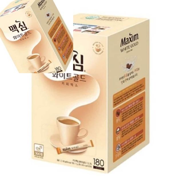 맥심 화이트골드 커피믹스 11.7gx180T 동서식품 봉지커피 믹스커피 스틱커피 사무실믹스커피