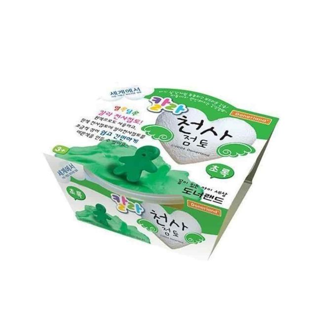 점토 30g 초록 지점토공예 촉감놀이 클레이공예 클레이아트