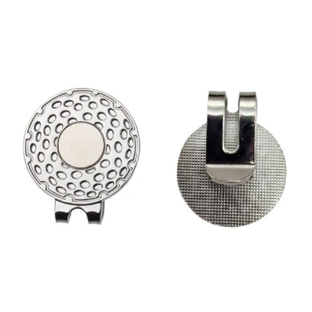 자석 클립 골프 볼마커 실버