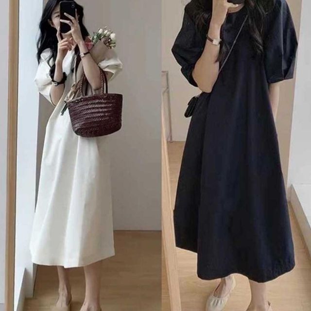 매력적인 원피스코디 슬림 면 여자원피스 여름원피스