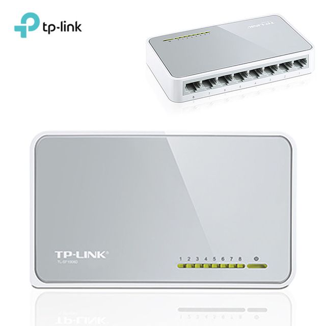 8포트 증폭기 TL-SF1008D 인터넷증폭기 스위칭허브