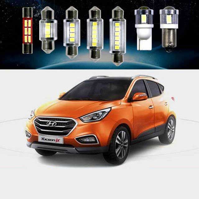 투싼IX 전용 LED 전구 모음 차량 조명 DIY 실내등