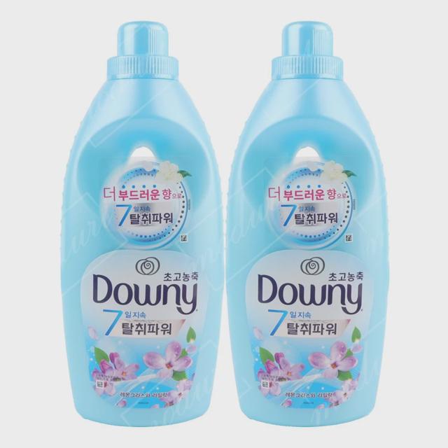 다우니 고농축 섬유유연제 레몬그라스와 라일락 2개