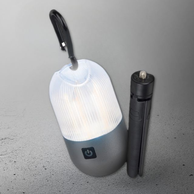 삼각대 랜턴 2IN1 필라멘트 250루멘 포함 미니 LED