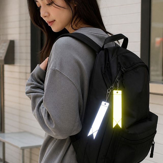 야광 리본 장식 가방 액세서리 열쇠고리 소품 참 선물용