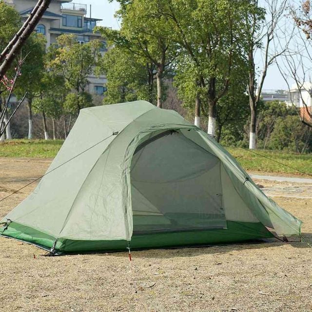 3인 초경량텐트 그린 야외텐트 백팩킹텐트 가벼운텐트 캠핑텐트 등산텐트