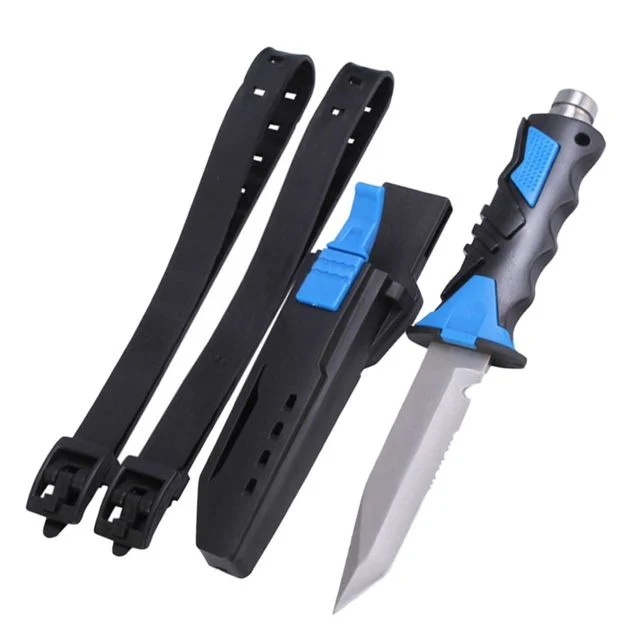 수중칼 다이버칼 스쿠버 해루질 440C PRO580 블루