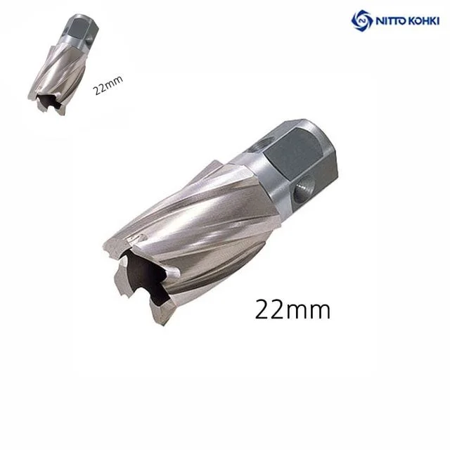 니토 로치 전장 50mm 규격 22mm 천공기날 브로치커터 보링비트 써클커터