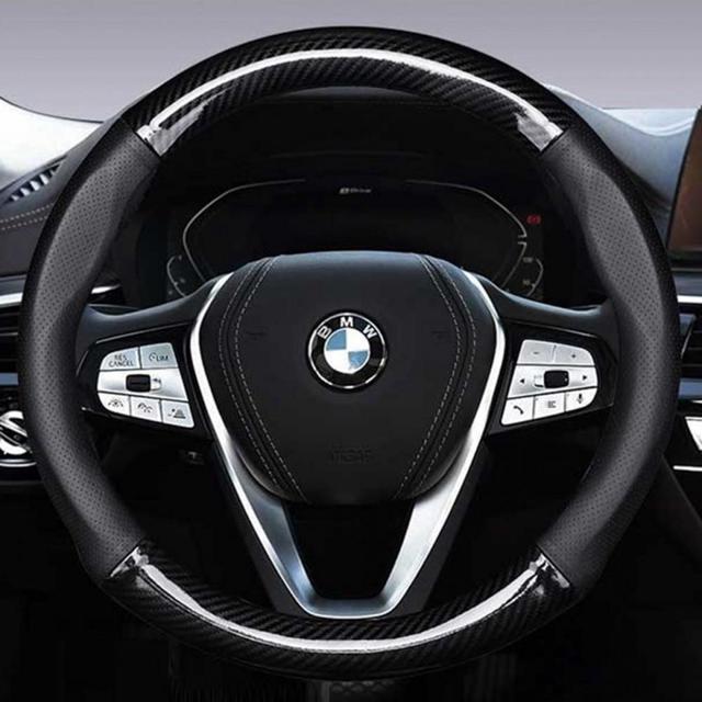 벤츠 BMW 카본 핸들 커버 전차종 공용 370-380
