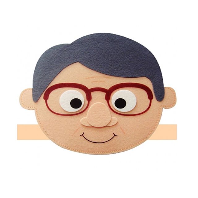 가족 머리띠 할아버지