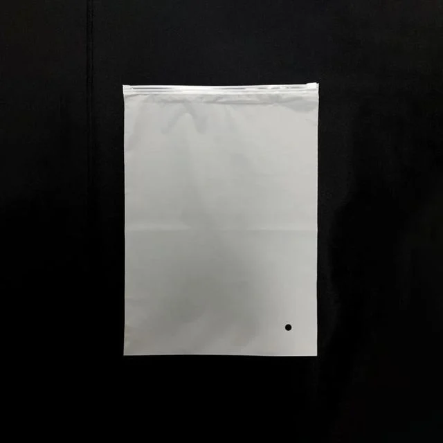 여행용 PEVA 슬라이드 파우치 지퍼백 25x35cm 3호 옷보관
