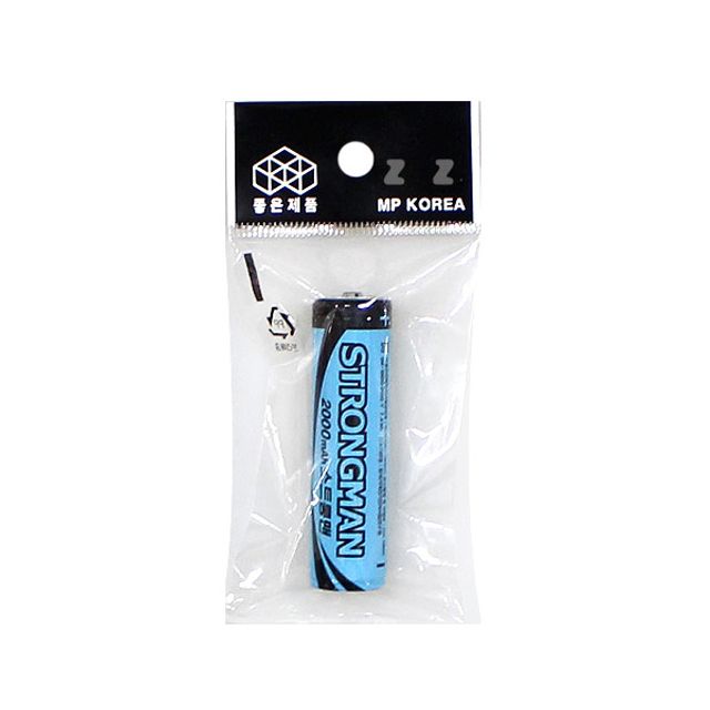 IS 2000mah 스트롱맨 후레쉬 충전지