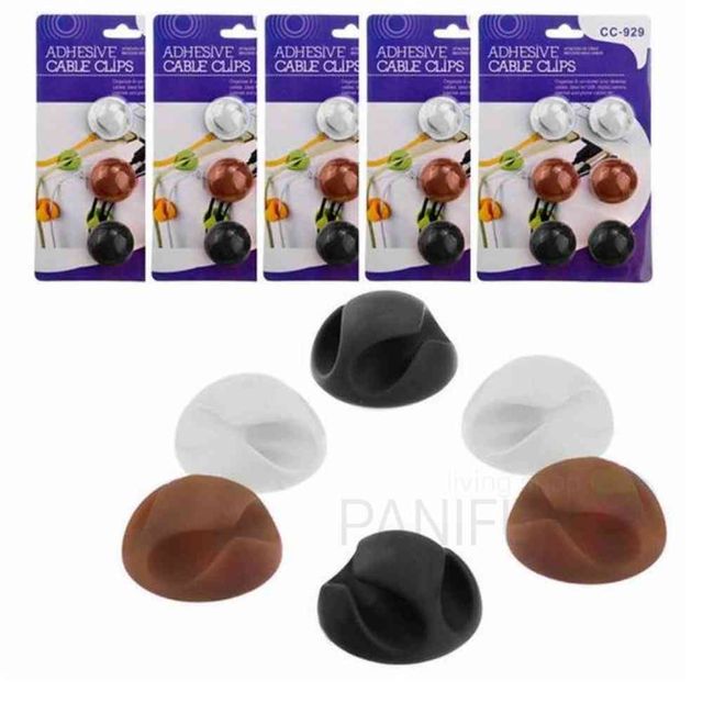 선정리개 30P 케이블선정리홀더 전선고정클립 케이블고정클립 배선클립 전선홀더