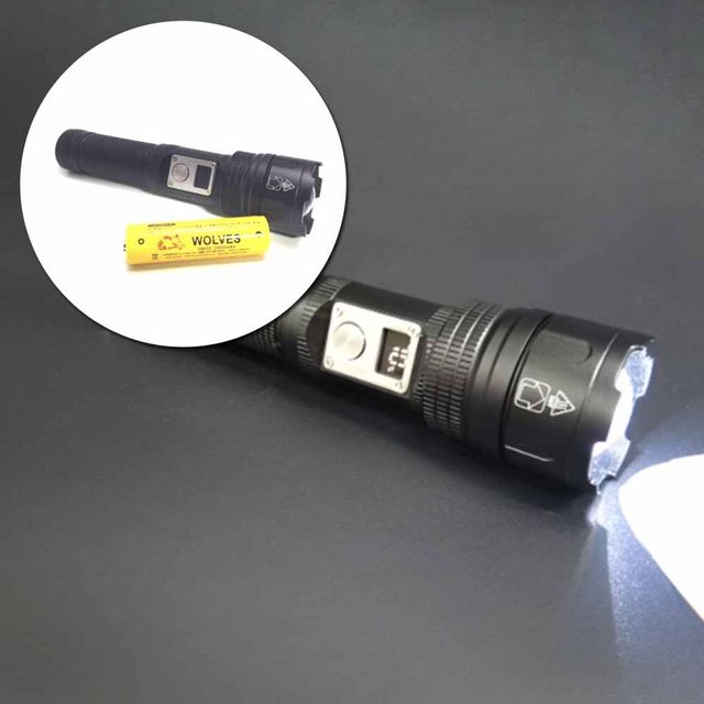 군인 26650 풀세트 LED A 오스람 랜턴 30W 후레쉬 택